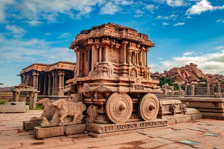 Stone Chariot at Hampi