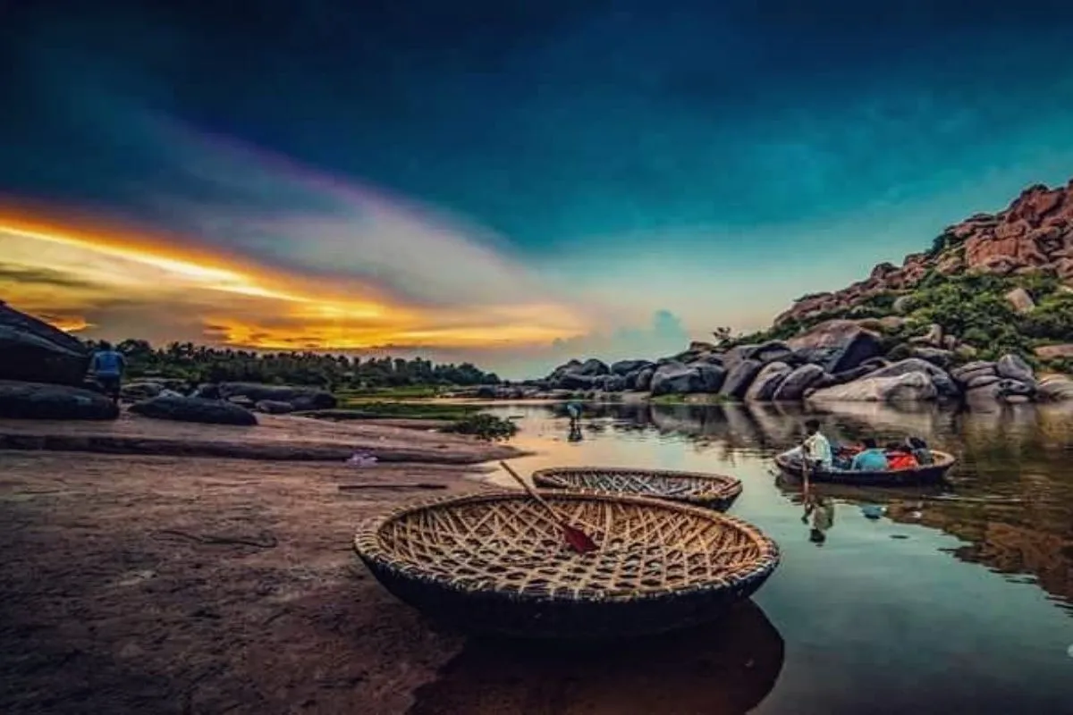 hampi coracle ride