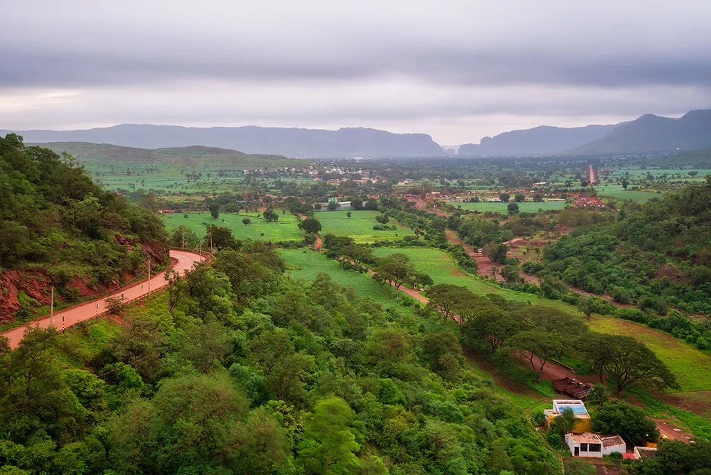 Scenic View of Sandur Hills