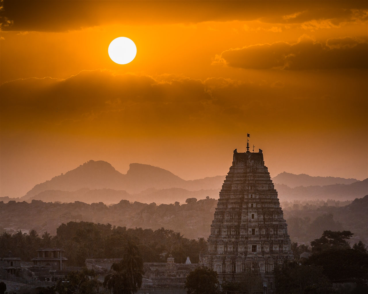 Golden Hour in Hampi
